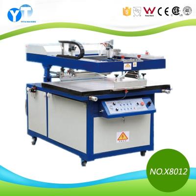 China Card Printer YT 8012 Iron Plate Tile Printer Semi-automatic Tilt Powder Jet Machine for sale