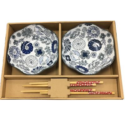 China Ceramic Cake Dish Home Tableware Dishes Plates Ceramic Porcelain Under Glazed Plate Factory Printed Dessert Dish for sale