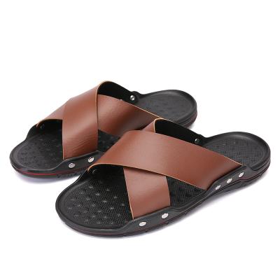 China Waterproof Men's Sandals Rope Summer Couples Sandals Slippers Two Ways Using Women's Sandals Slippers Shoes For Outdoor Beach Soccer Slipper for sale