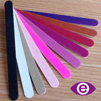 China EMERY Professional Nail File Wooden Emery Disposable Nail Files for sale