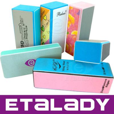 China Beauty Care Square Eva 4 Way Nail Buffer Block For Manicure for sale