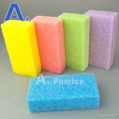 China Foot Pedicure Colored Foot Pumice Block Foot Spa Tool for sale