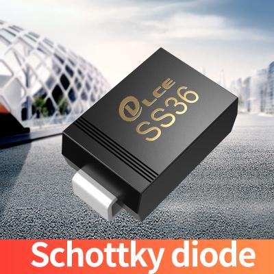 China 3A SS36 SMB Schottky SS310 Barrier Surface Mounted Rectifier Diode (SS32~SS320) for sale