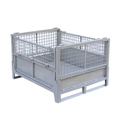 China Transportation; Logistics ; Warehouse ; China OEM Storage Customization Industrial Heavy Duty Foldable Warehouse Storage Steel Stillage Storage Cage for sale