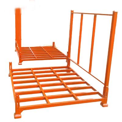 China Corrosion Protection Warehouse Customized Tire Rack Pallet Rack Metal Stacking Shelves Stacking Racks for sale