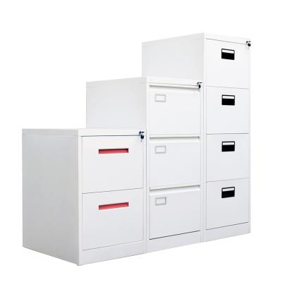 China Assembled Wholesale Cheap Steel 2/3/4 Drawer Metal Collected Office Furniture Storage Cabinet for sale