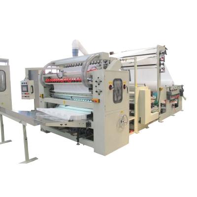 China Hotels 2022 new folding paper making finishing machines for box drawing small facial tissue making machine for sale