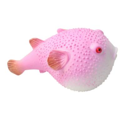 China Wholesale Eco-friendly Material Cute Fish Mini Squeezable Multi-Colour Stress Balls Squishy Balls For Kids And Adults Stabilizing Annealing Balls Gift for sale