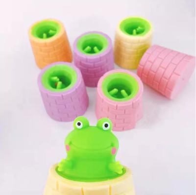 China Soft Cute Frog Creative Squirrel Cup Squirrel Decompression Cup Squirrel Relaxation Animal Toy for sale