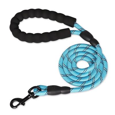 China Stocked Hot selling Nylon Reflective Round Rope Dog Leash PVC Pet Dog Leash Pet Supplies Length 3 meters for sale