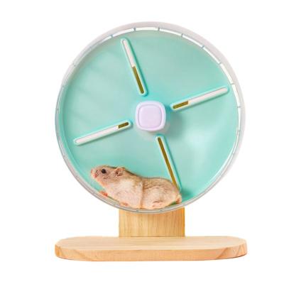 China Sustainable Hamster & Syrian Hamster Exercise Wheel with Dual Bearings, Super Silent, Transparent Running Wheel 10CM Extra Wide Track for sale