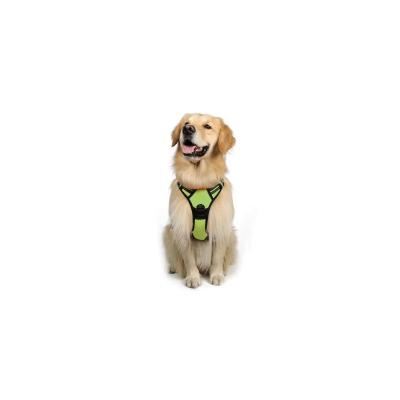 China Reflective Hot New Products 2 Leash Clips Comfortable Polyester No Pull Pet Dog Harness For Large Dogs for sale