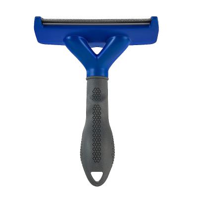 China Sustainable Deshedding Brush for Dogs Undercoat Deshedding Tool for Dogs Combats Dog Shedding Removes Loose Hair for sale