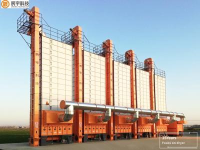 China Secador mecánico 21000 kilogramos Paddy Dryer Plant, 13.7kw para el arroz y el maíz en venta