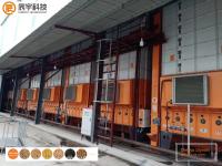 China 0.5-1.2%/h Paddy Dryer Machine 21T Cappacity con intercambio de calor en venta