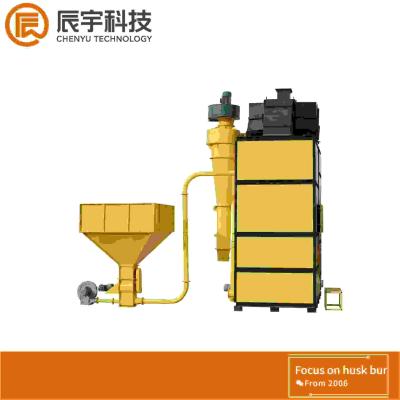 Chine four de cosse du riz 2.2m3, brûleur de biomasse 3KW 20-40kg/h pour l'approvisionnement de la chaleur à vendre