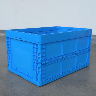 China Solid Box Stackable Plastic Folding Box Storage Plastic Crate for sale