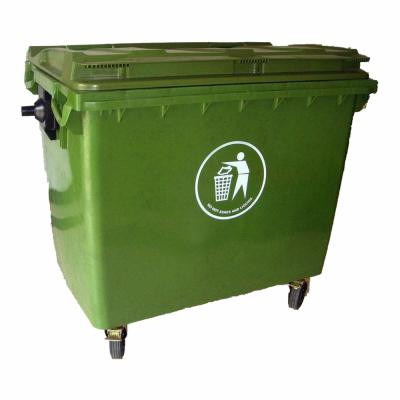 China Viable Different Types Of Large Size Plastic Garbage Container 240liter Plastic Bin Design for sale