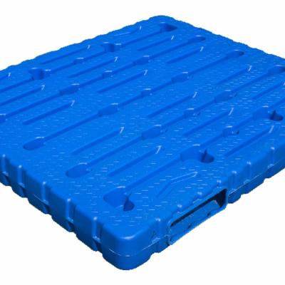 China Double Faced Durable Double Side Extrusion Molding Blow Molding Tray Two Way Pallet for sale