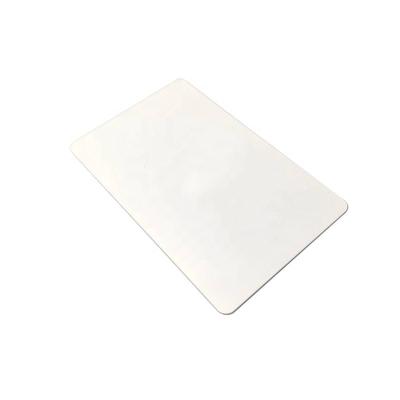 China Waterproof / Weatherproof Ready to ship blank white PVC glossy Ultra-light C 192bytes chip nfc rfid card samples for sale