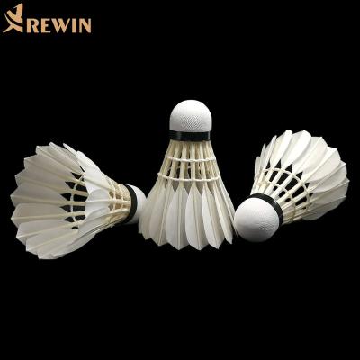 China International Tournament Super Quality All Round Goose Feather Badminton Shuttlecock For International Tournament for sale