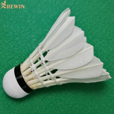 China Cheap Club 403 OEM Most Durable Duck Feather Badminton Shuttlecock for sale