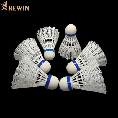 China Club Most Durability OEM Cheap Plastic Badminton Pro666 Nylon Shuttle Cock For Practice for sale