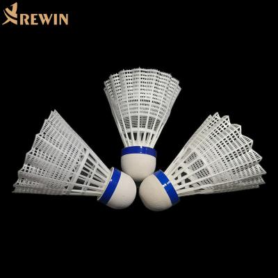 China Cheap Club Most Durability Pro666 Badminton Plastic Nylon Shuttle Cock For Indoor Training for sale