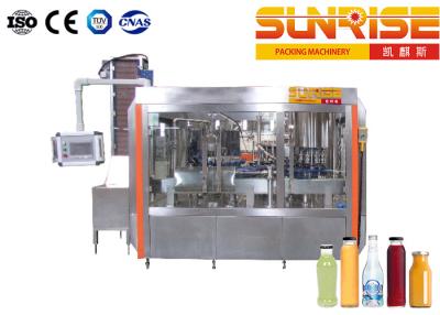 Cina Frutta Juice Hot Liquid Filling Machine, bottiglia di vetro Juice Filling Machine in vendita