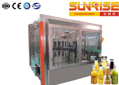 China 3000BPH Glass Bottle Soda Filling Machine for sale