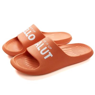 China 2022 Fashion Trend New Slippers Anti-skid Home Slippers Bathroom Unisex Soft Bottom Indoor Slippers Sandals for sale