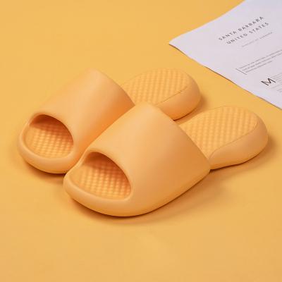 China Anti-slip Super Thick Soft Bottom Slippers Female Summer Home Jelly Pudding Q Game For Woman for sale