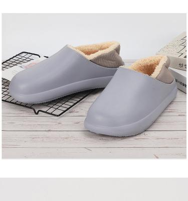 China 2022 New Winter Lovers EVA Waterproof Root Fleece Warm Outdoor Wear Cotton Shoes Anti-odor Cotton Shoes Men for sale