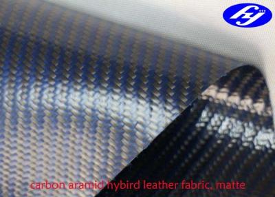 Κίνα Μπλε Twill Kevlar άνθρακα υβριδικό ύφασμα ταπετσαριών πολυουρεθάνιου μεταλλινών για τα έπιπλα προς πώληση