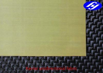 China Van de de Vezelstof 2ply Kevlar van hoge Prestatiesaramid de Vezel Eenrichtingsstof 0/90 Te koop