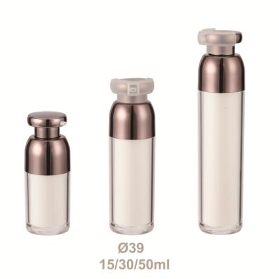 China BEAUTY PACKAGING Manufacture AS PP Airless Pump Bottles Plastic Airless Bottle 5ML 10ML 15ML for sale