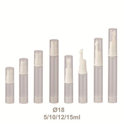 China BEAUTY PACKAGING 5ml 10ml 15ML 30ML 50ML Cosmetic Bottle Airless Pump Bottle for sale