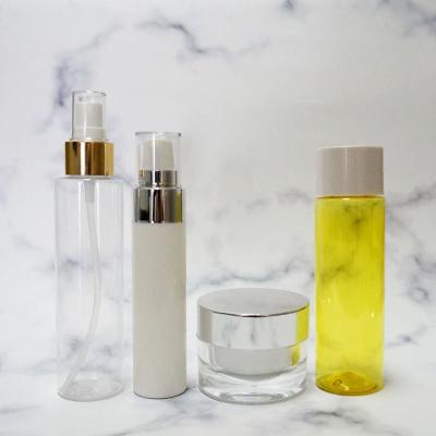 China BEAUTY PACKAGING Cosmetic Container Set Container Airless Pump Bottle Cosmetic Packaging Container Cosmetic for sale