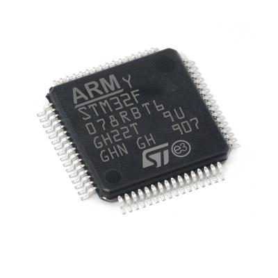 China All kinds of electronic products low price electronic components integrated circuit wholesale microcontroller IC STM32F078RBT6 for sale