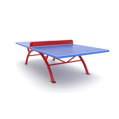 China Customized Foldable SMC Table Tennis Table Waterproof Movable Tennis Table Training Equipment for sale