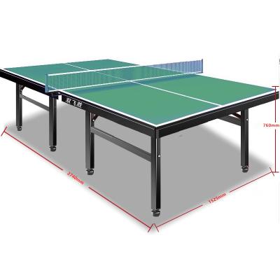 China Folding Ping Pong Table Professional Logo Color Color Indoor Folding Ping Pong OEM Custom Tennis Table for sale