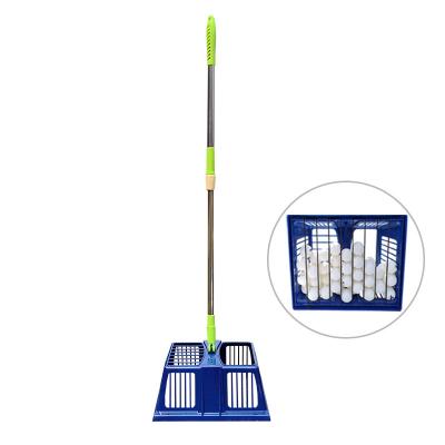 China Durable Ping Pong Ball Picker No Bending Steerable Ball Catcher Table Tennis Ball Picker for sale