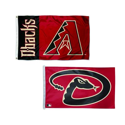 China Custom Popular MLB Team 3x5ft Arizona Diamondbacks Flags Banner FLYING for sale