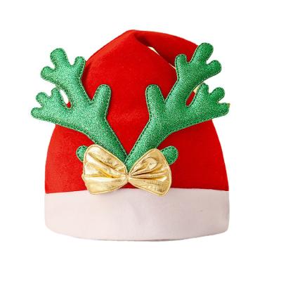 China Christmas Decorations Nylon Plush Christmas Hat Cartoon Children Snowman Nonwoven Christmas Service Older Adults for sale