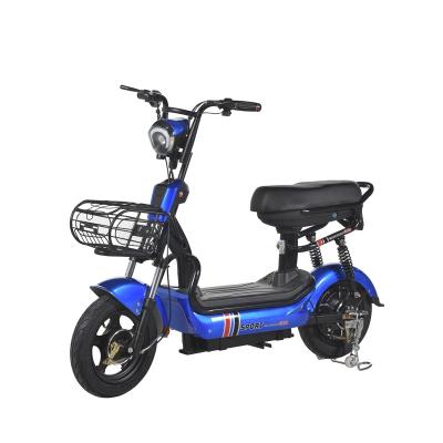 China China factory wholesale city bike automatic electric scooter for adult with front basket 48V 12/20Ah for sale