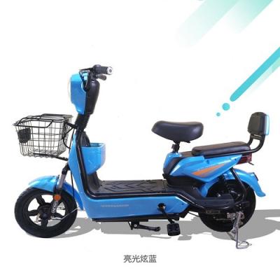 China Chassia thicker and firm frame lightweight electric two wheeler with pedal electric scooter with foot pedal for adult for sale