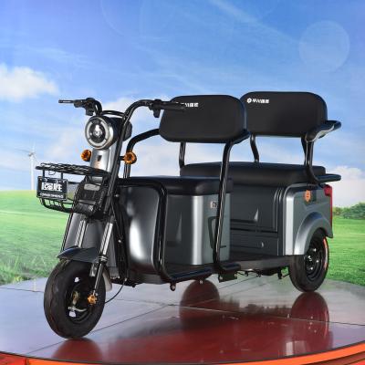 China New Design Passenger Electric Bike with Three Wheel Family Use Three Wheel Electric Scooter for Passenger and Cargo for sale