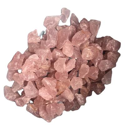 China China Natural Rough Stone Rose Quartz Mineral Crystal Quartz Raw Rose Crystal Specimen Raw Rough Rose Quartz for sale