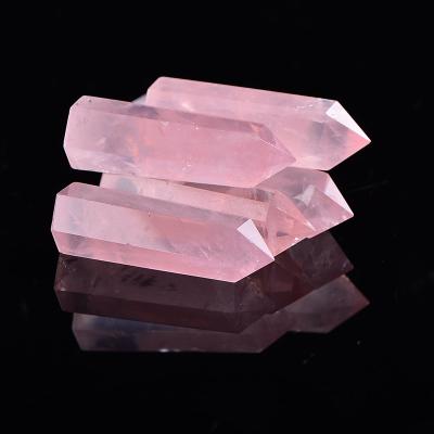 China China Natural Healing Rose Quartz Crystal Point Obelisk Reiki for sale