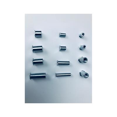 China Durable High Quality Customized Non-Standard Self-Folding Rivet Nuts All Sizes Metal Sheet Metal Fasteners Nails Screw Nuts for sale